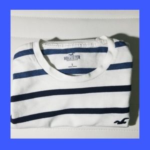 🔳Hollister white shirt (S)